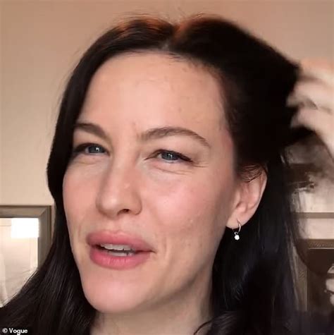 liv tyler givenchy no makeup|Liv Tyler beauty routine.